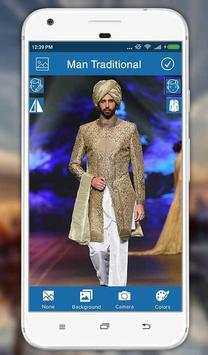 Man Traditional Photo Suit screenshot 14