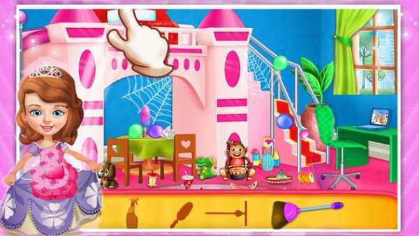 👸 💕 Sofia Cleaning game: DollHouse Decoration screenshot 4