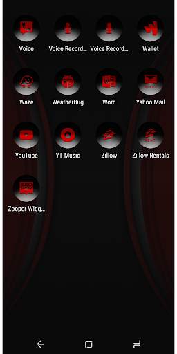 Daf Clean Red Icon Pack screenshot 8