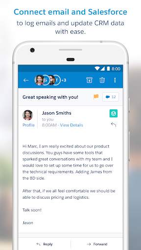 Salesforce Inbox screenshot 1
