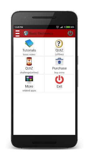 Basic Electronics Quiz screenshot 1