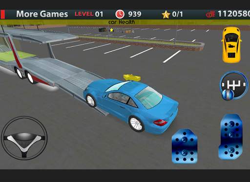 Truck Parking: Car Transporter screenshot 10