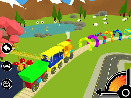 3D Fun Learning Toy Train Game For Kids & Toddlers screenshot 6