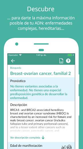 Genomapp. Exprime tu ADN. screenshot 4