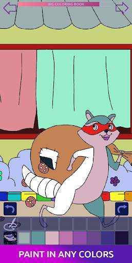 Big Coloring Book: free color by number, pixel art screenshot 2