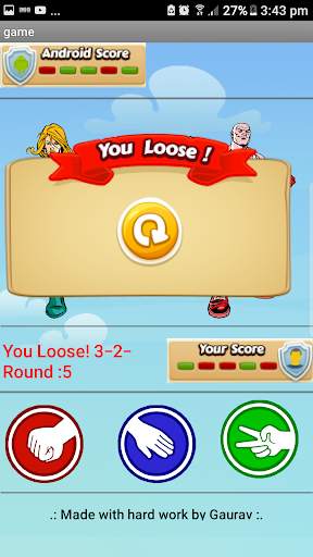 The RockPaperScissor Game screenshot 5