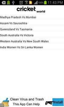 Cricket World screenshot 2