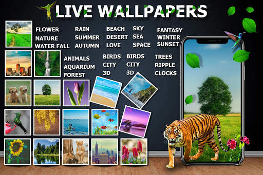Live Wallpapers Animated, Background 3D/HD/4k 2020 screenshot 17