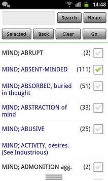 Homeopathy Nano Repertory Lite screenshot 1