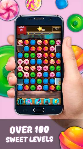 Puzzle Games: Candy, Jelly & Match 3 1 تصوير الشاشة