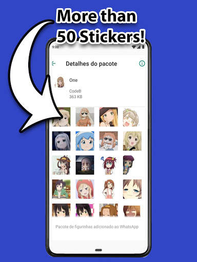 Anime Stickers! Funny Reactions screenshot 1
