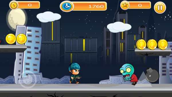 Zombie Jump Catchers Bob Run screenshot 7