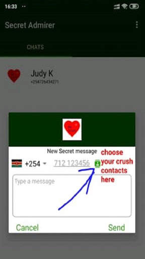 Secret Admirer Romantic Text To Your Crush screenshot 4