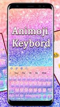 Cute Animoji Keyboard Theme screenshot 2