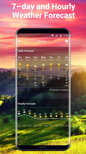 Real-time weather temperature report & widget screenshot 6