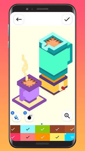 Color By Number - Unicorns Pixel Art screenshot 3