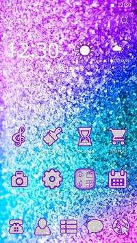 Glitter CM Launcher Theme screenshot 2