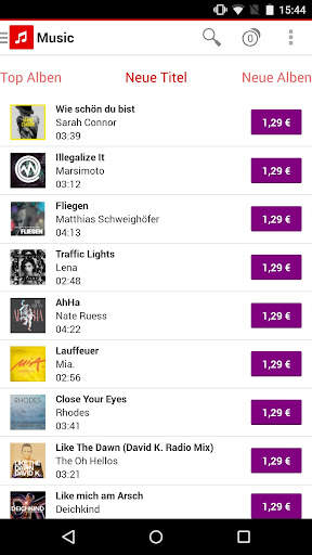 Vodafone Music Shop screenshot 3