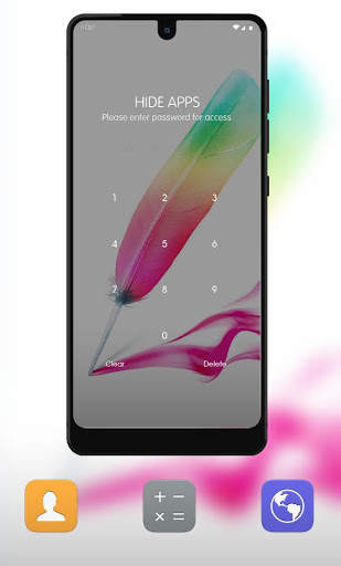 Colorful feather pen theme for Galaxy J7 Max screenshot 4