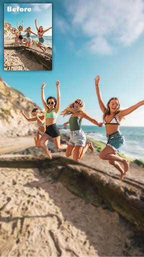 Photo Blur Background Maker - Square Size screenshot 1