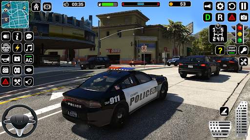 Police Car Driving School Game screenshot 4