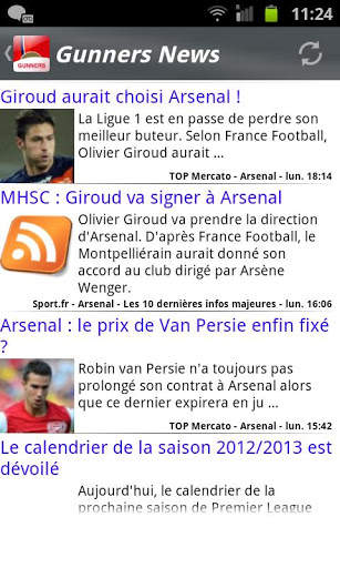 Gunners News screenshot 7