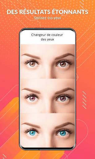Changeur de couleur des yeux screenshot 5