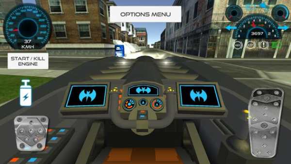 Batmobile City Driving screenshot 2