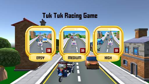 Tuk Tuk Racing Game screenshot 1