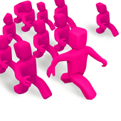 City Run-3D Crowd Games icon