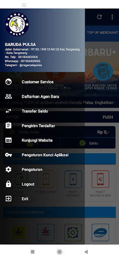 Garuda Pulsa screenshot 3