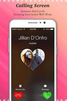 Love Caller ID Screen Dailer screenshot 1