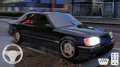 Mercedes E500: City Car Drive screenshot 1