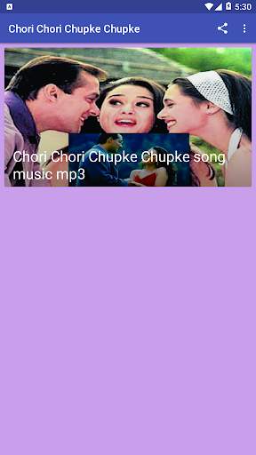 Chori Chori Chupke Chupke Songs Music screenshot 2