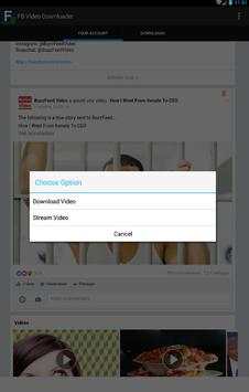 HQ Facebook Video Downloader screenshot 2