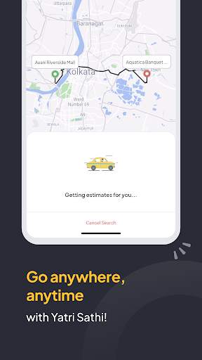Yatri Sathi - Cab Booking App screenshot 2