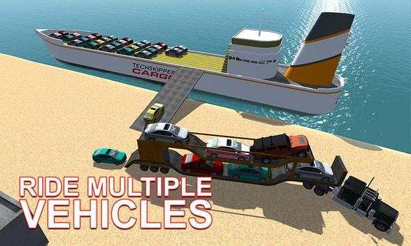 Cargo Ship Car Transporter Sim screenshot 1