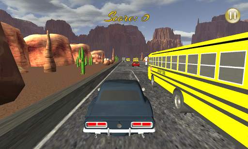 American Muscle Cars Traffic Racing screenshot 3