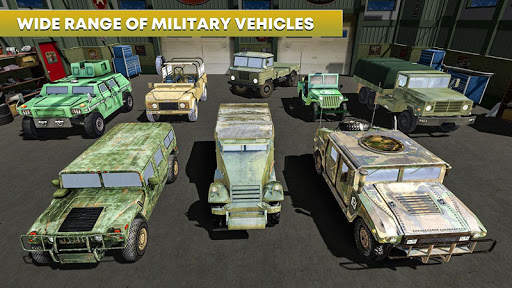 Offroad Army Parking Simulator screenshot 3