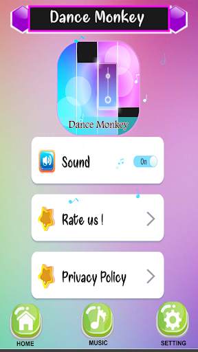 Magic Dance Monkey Piano Game screenshot 5