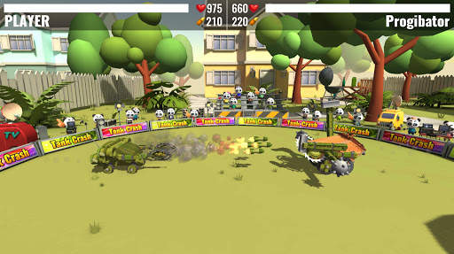 Tank Crash: Battle Bot Stars screenshot 1
