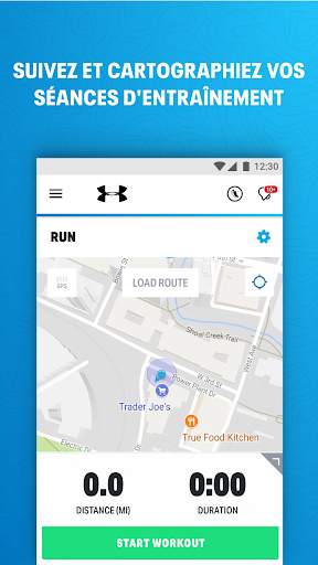 Cours avec Map My Run screenshot 1