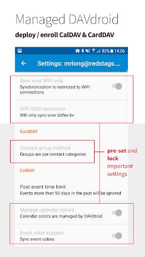 Managed DAVx⁵ – CalDAV/CardDAV for Organizations screenshot 5
