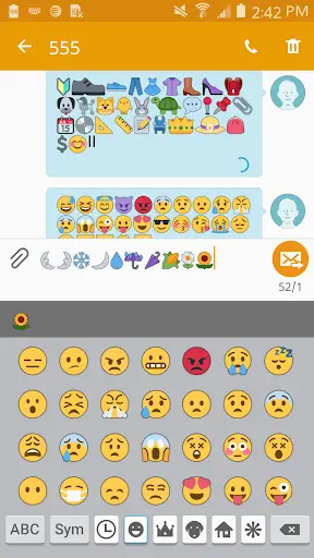 Emoji Font for Android screenshot 1