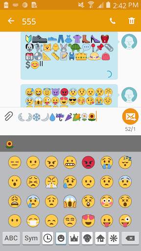 Emoji Font for Android screenshot 1