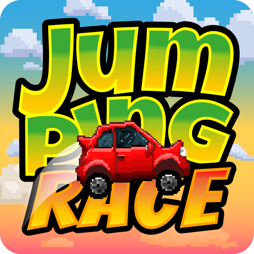 Jumping Race - Retro Game Car Racing icon