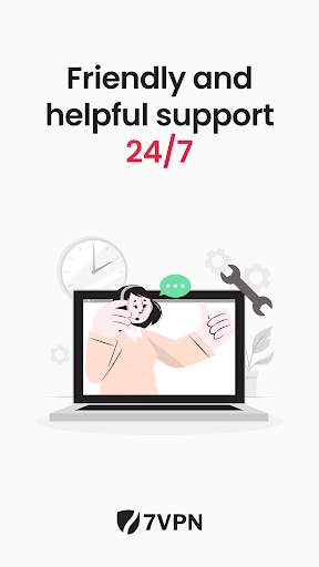 7 VPN Pro Vpn: Turbo Stability screenshot 6