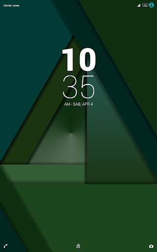 MonoChrome Green for Xperia screenshot 11