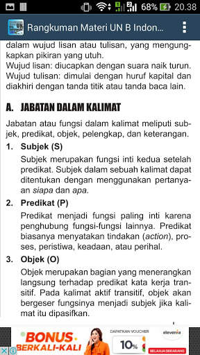 Rangkuman UN B Indonesia SMP screenshot 13