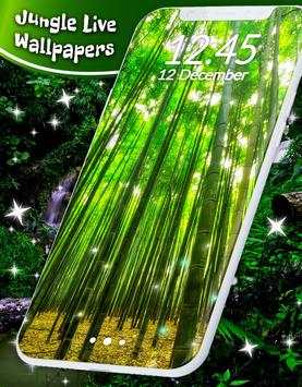 Animals Live Wallpaper: Jungle Sparkling Wallpaper скриншот 8